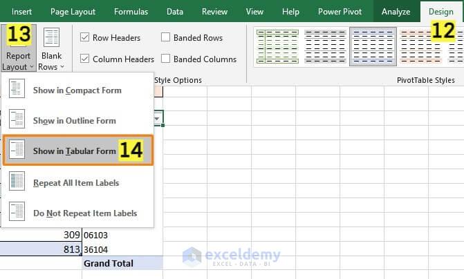 Power Pivot to Convert Number to Text with Leading Zeros