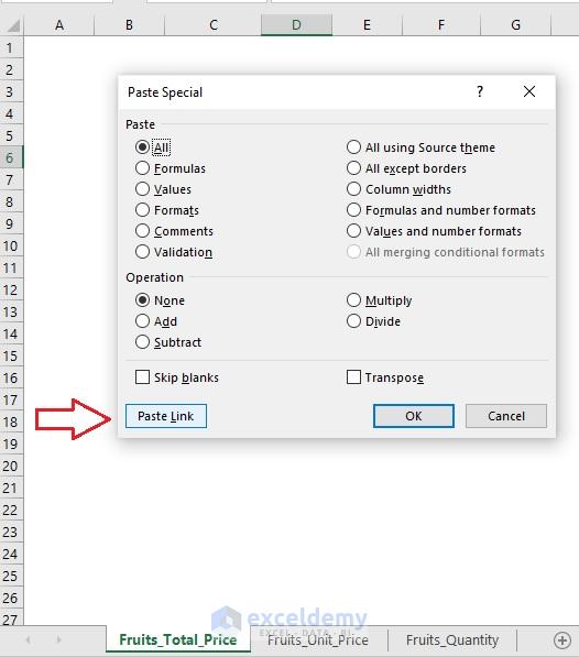How To Link Data In Excel From One Sheet To Another ExcelDemy
