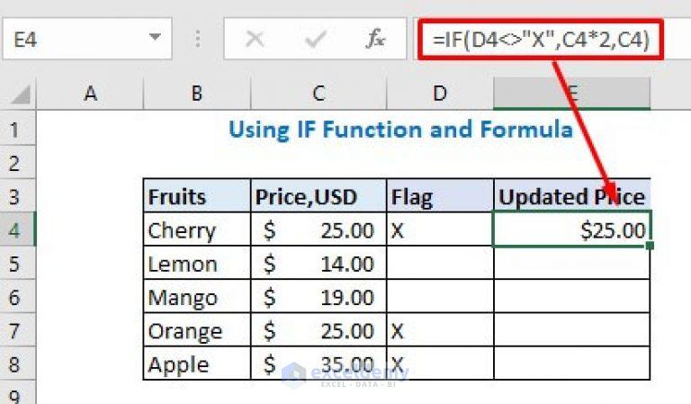 Excel If One Cell Equals Another Then Return Another Cell