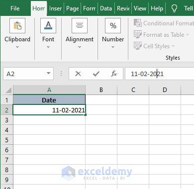 Date basic Input-How to Calculate Overdue days in Excel