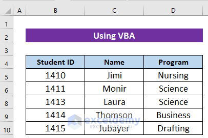 Using Excel VBA to Copy Visible Cells Only