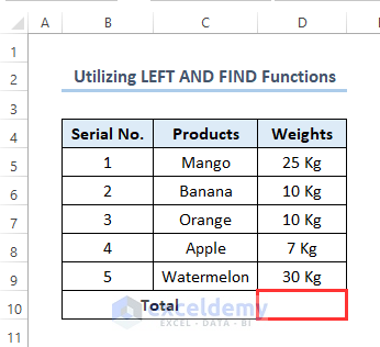 excel sum cells with text and numbers