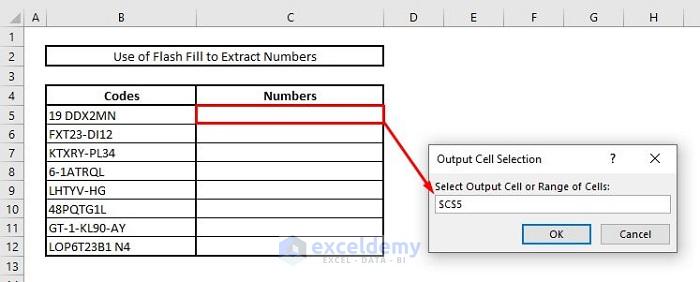 Extract only numbers from cell using VBA