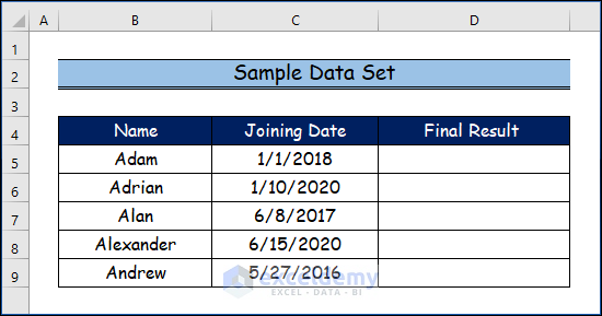 3 Ways to Add Years to a Date in Excel
