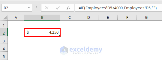 Apply IF Function to Automatically Update One Worksheet From Another Sheet Based on Criteria