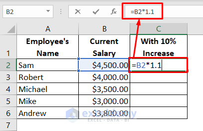 fill down the cell in excel