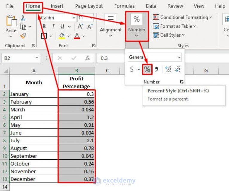 how-to-convert-number-to-percentage-in-excel-3-quick-ways