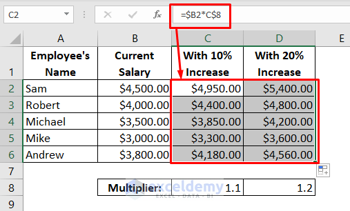 Copy formula without changing cell references