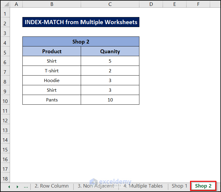index match with multiple matches second sheet