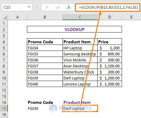 VLOOKUP Function If Cell Contains Text