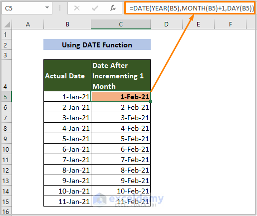 Using DATE Function
