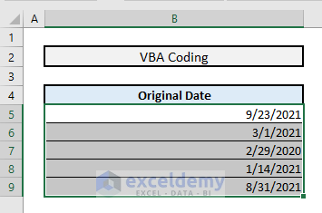 add 30 days to a date with vba editor