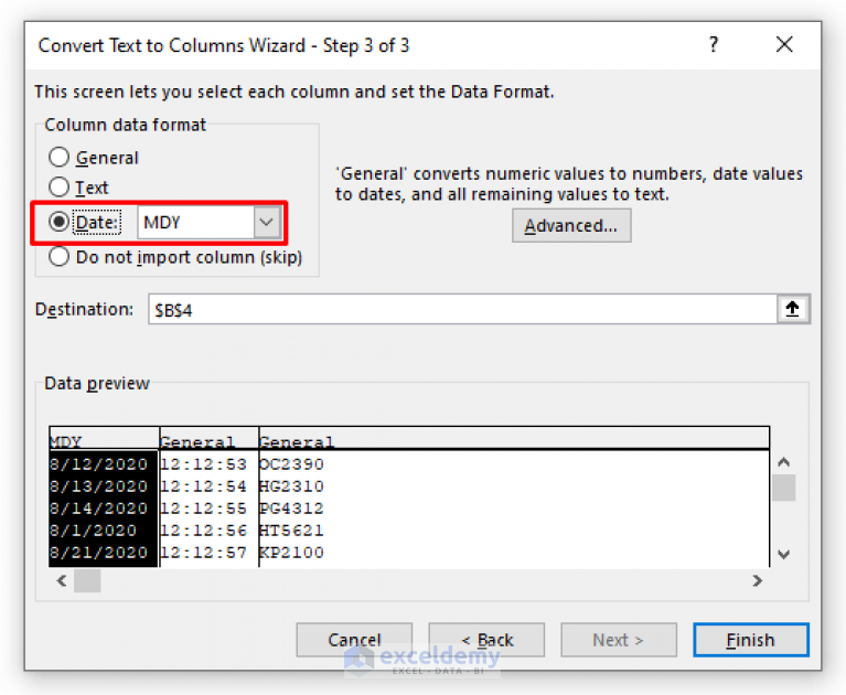 Fix Excel Date Not Formatting Correctly 8 Quick Solutions ExcelDemy