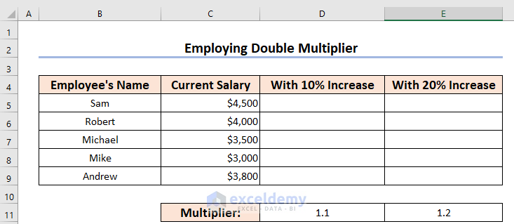 Using Single Formula for Multiple Columns at Once in Excel with changing cell references