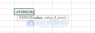 IFERROR - Excel IFERROR Function