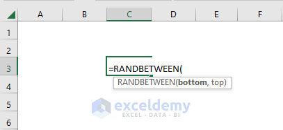 Excel RANDBETWEEN Function