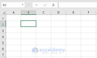 Select a Cell to Paste the Copied Data