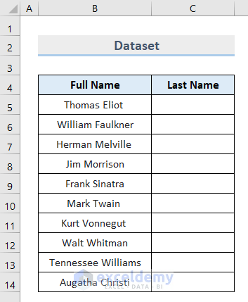 How to Sort by Last Name in Excel