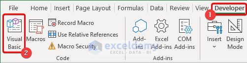 openong visual basic window to show how to sort multiple columns in excel independently of each other
