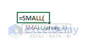 small function syntax