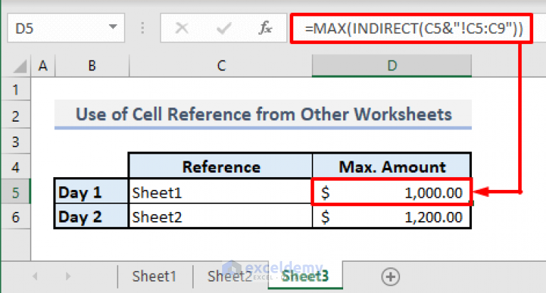 how-to-use-indirect-function-in-excel-12-suitable-instances