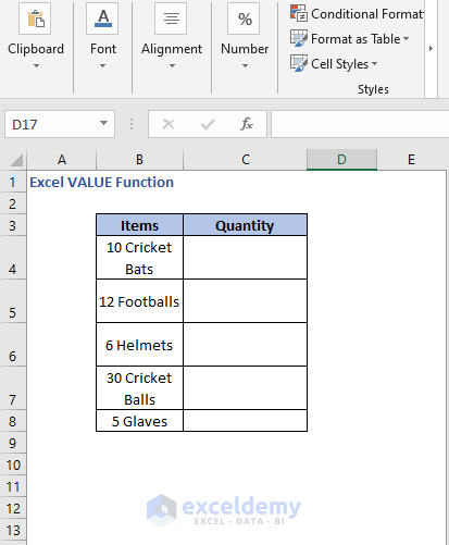 VALUE - LEFT data - Excel VALUE Function