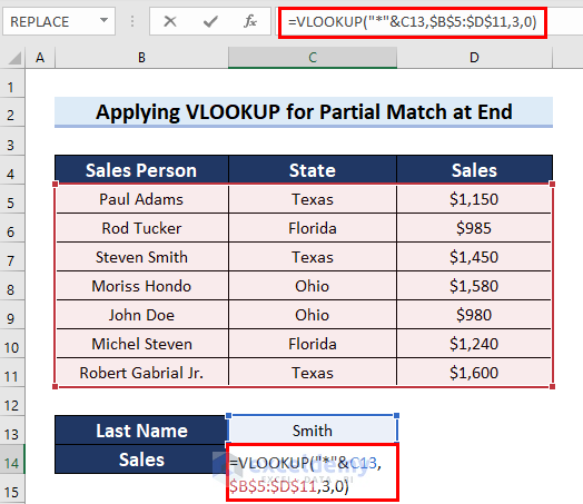 Apply Partial VLOOKUP to Match Value at End of String