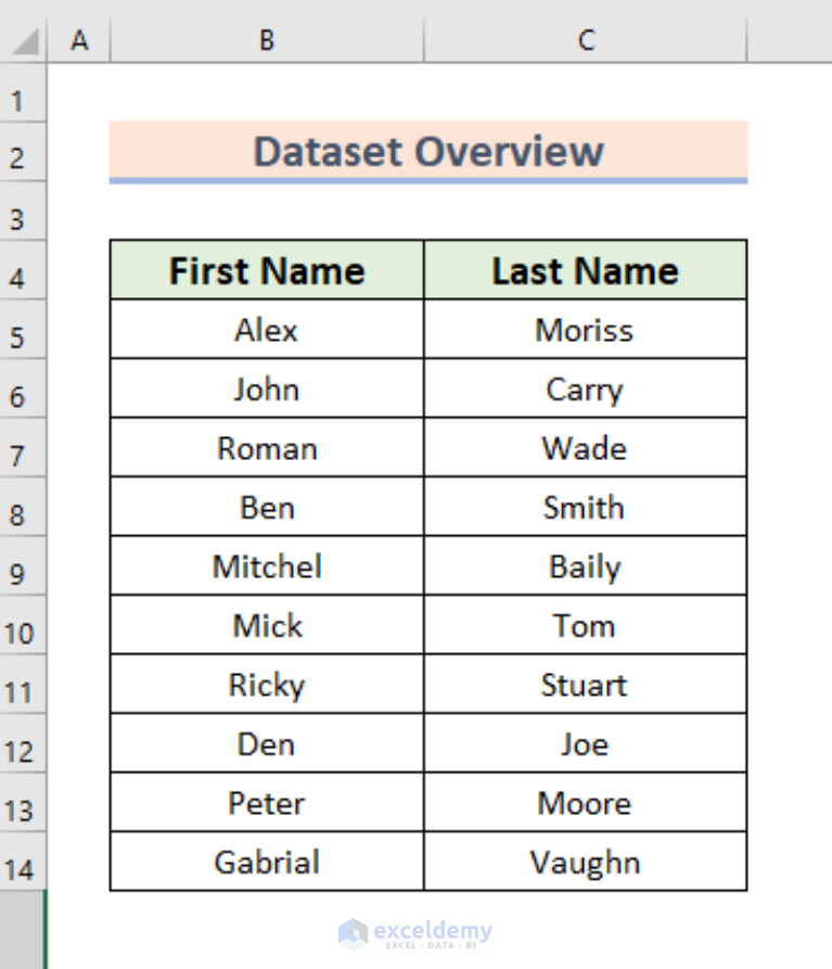How To Autocomplete From List In Excel 4 Easy Ways 