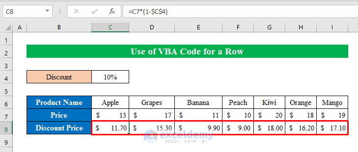 VBA Code to Copy Formula