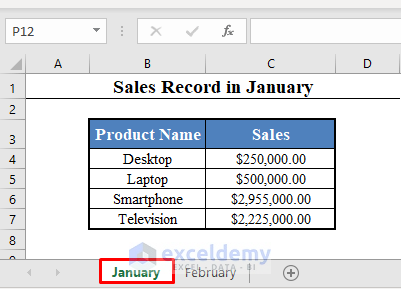 Data Set to Reference Worksheet Name in Excel