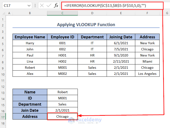 Applying VLOOKUP function to auto populate cells in excel based on another cell