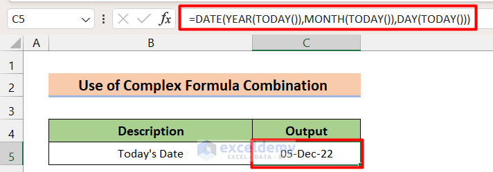 Complex Formula Combinations to Automatically Change Dates