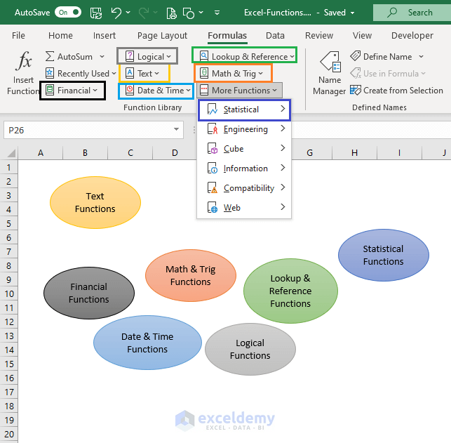 102 Useful Excel Formulas Cheat Sheet PDF (Free Download Sheet)