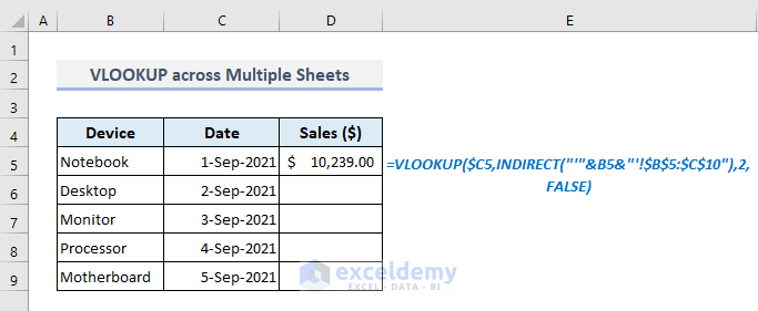alternative to the index match across multiple columns in excel vlookup