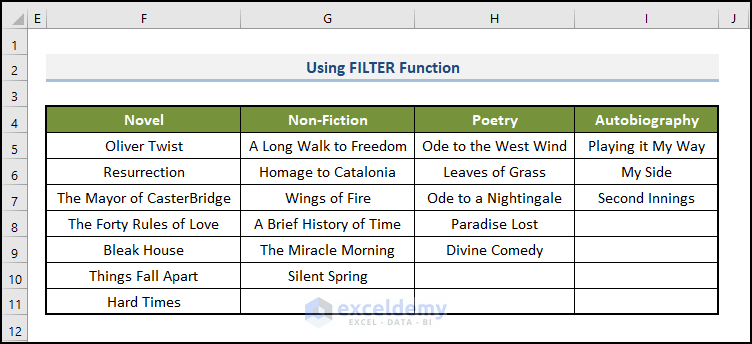 Using FILTER Function to vlookup with multiple matches