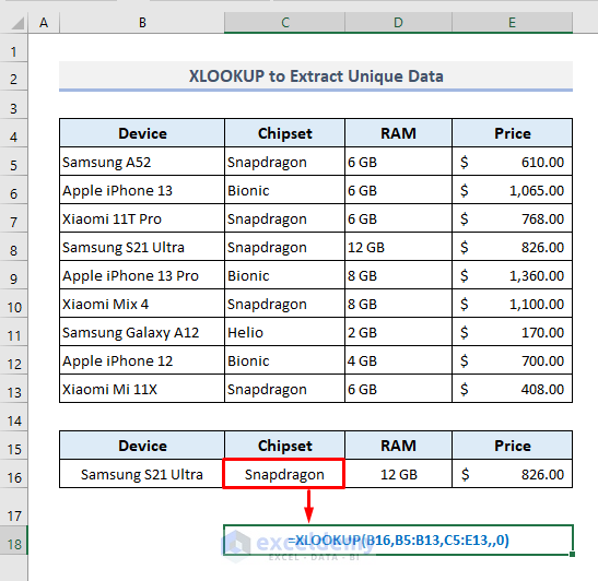 XLOOKUP vs VLOOKUP in Excel Analysis) ExcelDemy