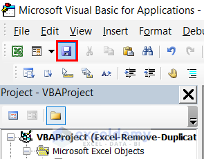 Saving VBA Code to Remove Duplicates Based on Criteria in Excel 