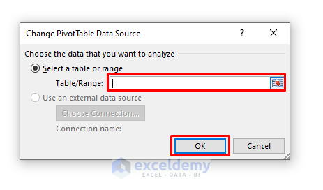 Removing Link from Pivot Table in Excel