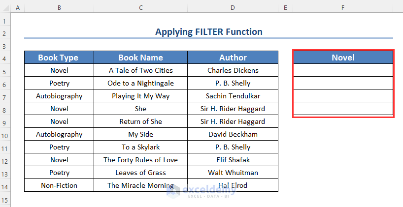 Using FILTER Function to VLOOKUP and Return Multiple Values Vertically