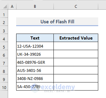 Autofill with Flash Fill Not Working Properly