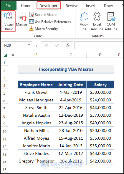 Incorporating VBA Macros to insert blank rows after every nth row in Excel