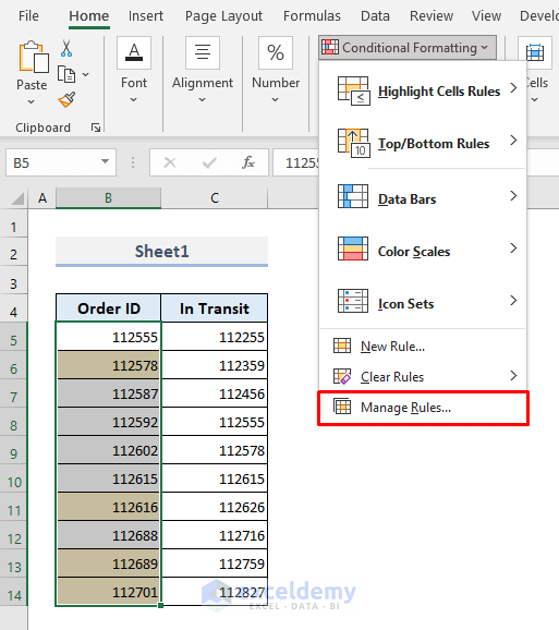 Highlight Multiple Duplicates across Two Worksheets