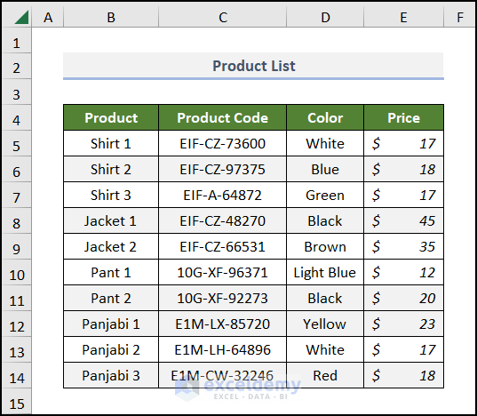 how to insert a column in excel