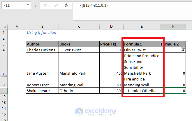 merge rows in Excel based on criteria