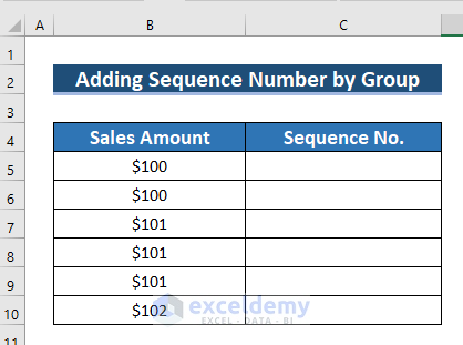 Dataset to Add Sequence Number by Group