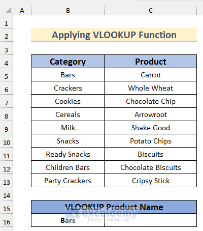 Applying VLOOKUP Function to Check If Cell Contains Text in Excel