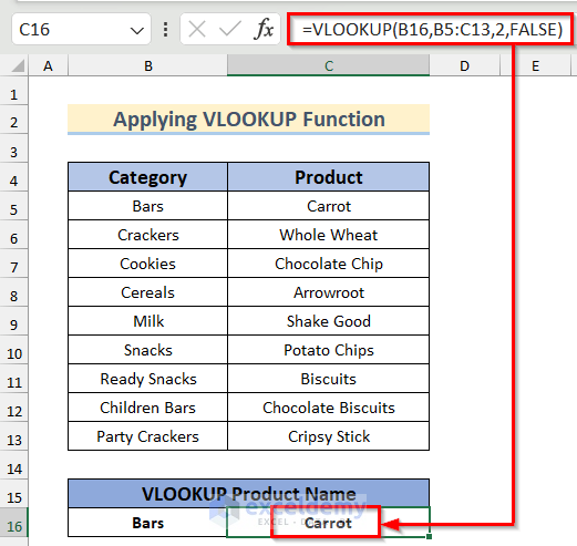 Values Found After Checking Cells Contains Text Using VLOOKUP Function