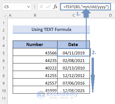 Using TEXT formula  to Convert Number (YYYYMMDD) to Date Format