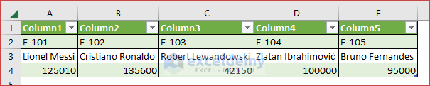Transpose Multiple Rows in Group to Columns Using Form Table Feature