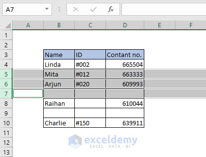 Selecting rows for applying VBA Macro to delete multiple rows